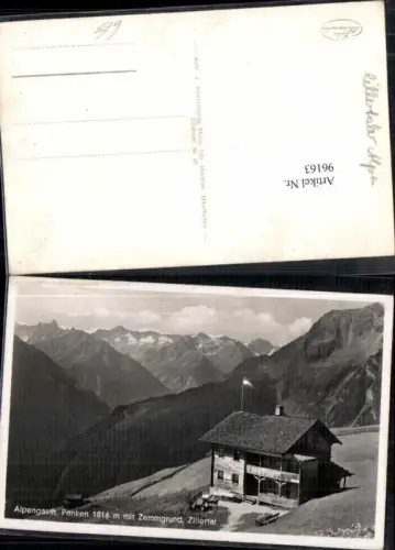 96163,Gasthaus Penken Zillertal Mayrhofen Zemmgrund