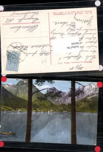 96169,Pertisau am Achensee Tolle COLOR 1915