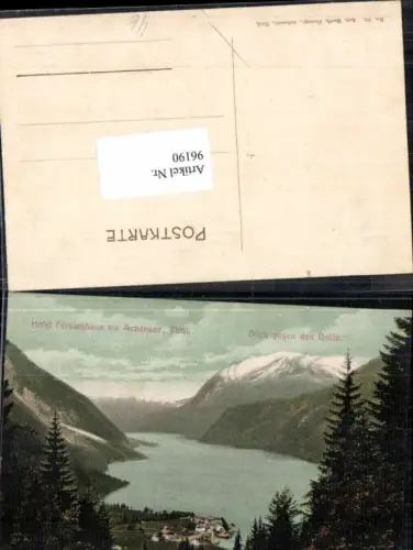 96190,Hotel Fürstenhaus am Achensee Unütz Pertisau