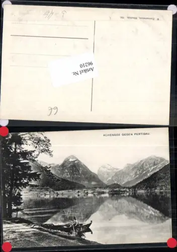 96210,Achensee gegen Pertisau m. Boot pub Zimmermann 954