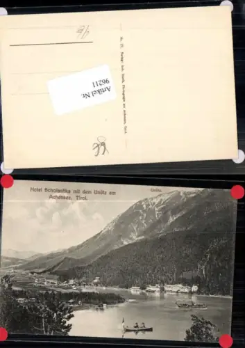 96211,Hotel Scholastika Achensee Eben Pertisau
