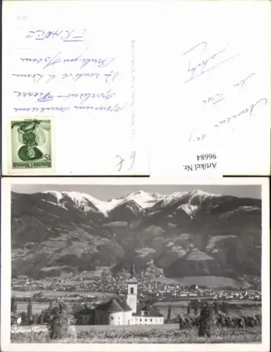 96684,Schwaz in Tirol Ortsansicht m. Kirche tolle AK