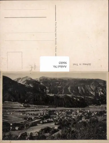 96685,Schwaz in Tirol Ortsansicht