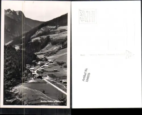104056,Gerlos Totale Zillertal