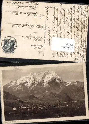 104164,Foto AK Stans mit Pilatus