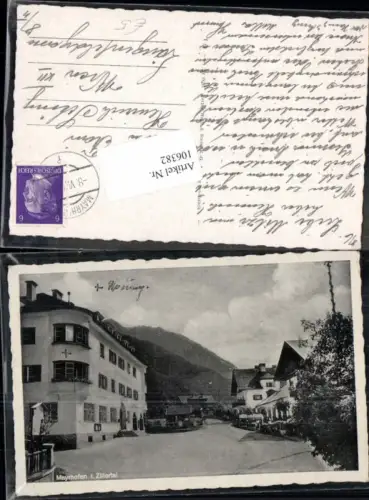 106382,Mayrhofen im Zillertal Gasthaus am Markt 1942