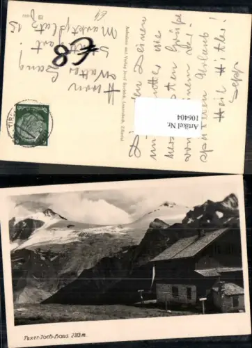 106404,Tuxerjoch Haus Hintertux Zillertal