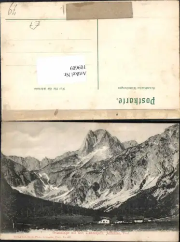 109609,Gramaialpe m. Lamsenjoch Achensee Schwaz Vomp Pertisau