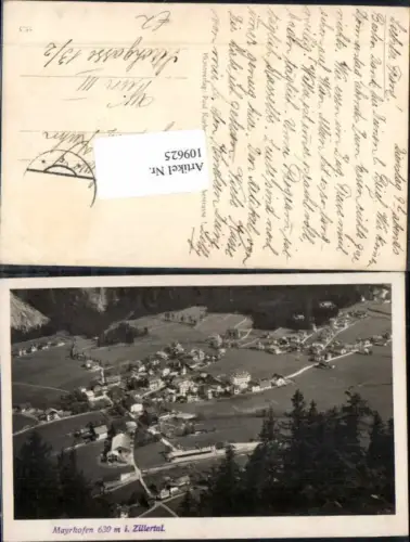109625,Mayrhofen im Zillertal Tirol Fotokarte