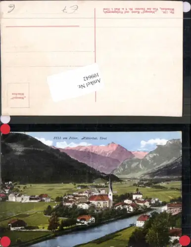 109642,Zell am Ziller Tirol 1910