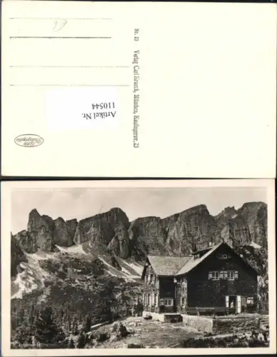 110544,Erfurter Hütte bei Maurach Eben Achensee