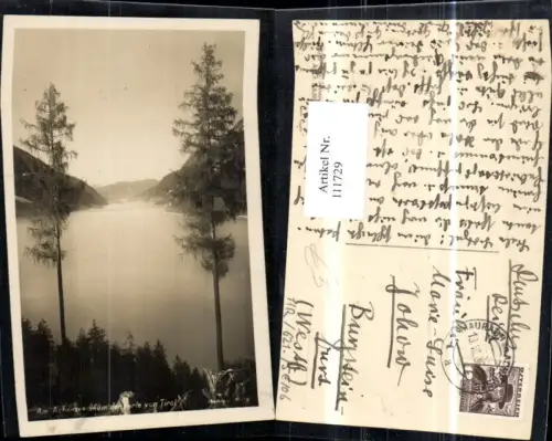 111729,Am Achensee 1936 Bezirk Schwaz
