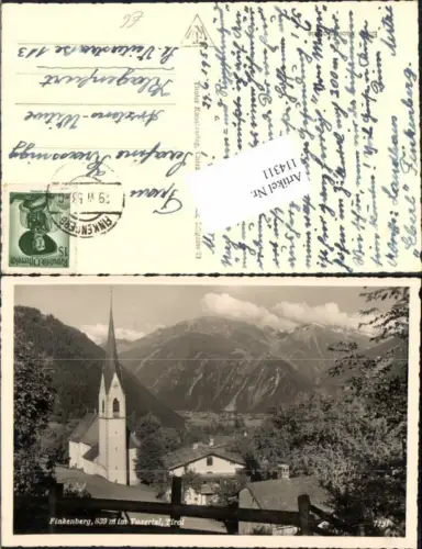 114311,Finkenberg in Tirol Tuxertal Zillertal 1950