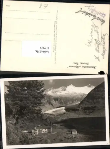 115929,Gasthaus Alpenrose Zillertal Ginzling Mayrhofen 1930