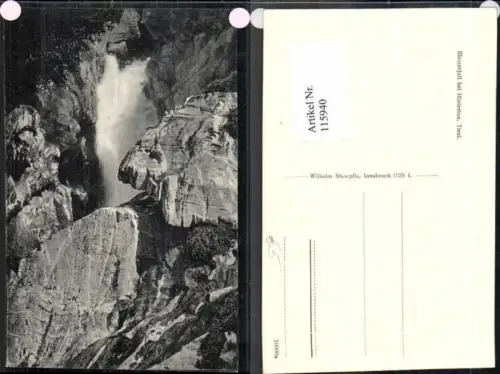 115940,wasserfall in Hintertux Zillertal