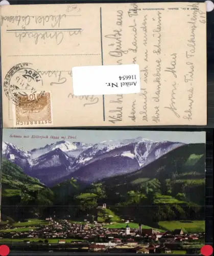 116654,Schwaz in Tirol Tolle Ansicht Purger Co 13442