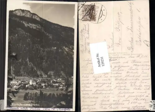 129231,Mayrhofen im Zillertal 1932 pub Maidler