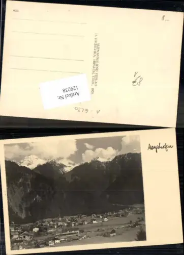 129238,Mayrhofen im Zillertal 1929 pub Hruschka