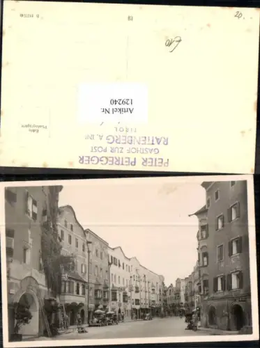 129240,Rattenberg in Tirol Gasthaus Petregger Strassenpartie