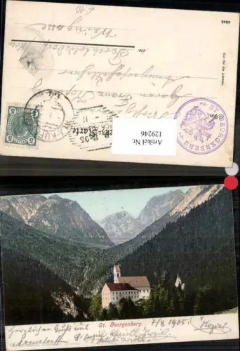 129246,St Georgenberg bei Stans Fiecht Schwaz 1905