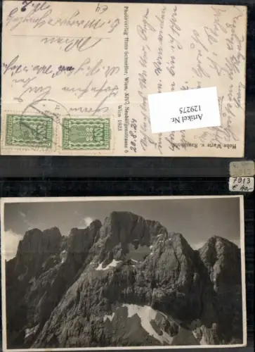 129275,Hohe Warte Rauchkofel Mayrhofen Zillertal Tirol