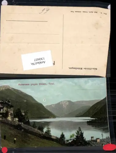 130437,Achensee in Tirol Pertisau Eben 1915