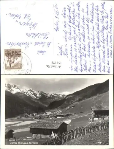 152178,Gerlos Blick geg. Torhelm Ansicht 1962