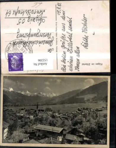 152206,Fügen i. Zillertal Ansicht 1943