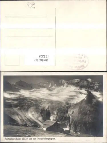 152228,Furtschagelhaus m. Hochfeilergruppe Ansicht Mayrhofen