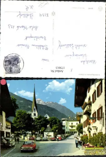 175013,Mayrhofen im Zillertal Straßenansicht Ortsansicht Gasthof Neue Post