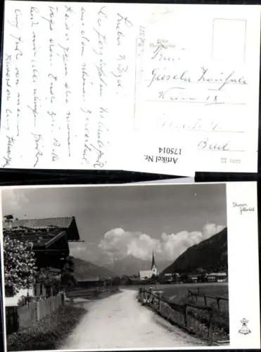 175014,Stumm Mayrhofen Teilansicht Zillertal Weg