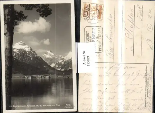 175029,Pertisau a. Achensee Juwel v. Tirol Teilansicht