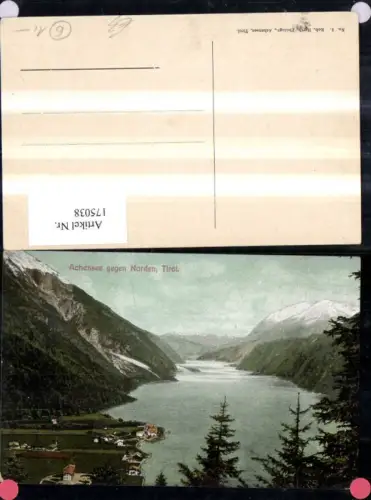175038,Pertisau a. Achensee gegen Norden