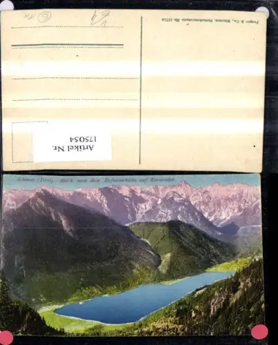 175054,Pertisau a. Achensee Blick v. d. Erfurterhütte a. Karwendel pub Purger Co 11714