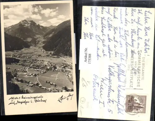 175388,Blick v. Steinerkogelhaus auf Mayrhofen u. Grünberg Totale pub Hruschka 9