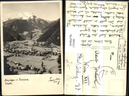175390,Mayrhofen m. Grünberg Zillertal Totale pub Hruschka 9