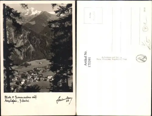 175391,Blick auf Mayrhofen Teilansicht Zillertal pub Hruschka 22