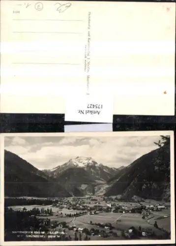 175427,Mayrhofen Totale Zillertal m. Grünberg