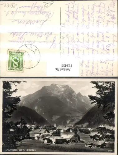 175435,Mayrhofen Teilansicht Zillertal