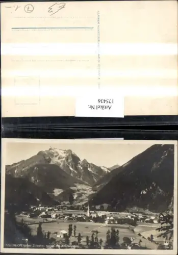 175436,Mayrhofen Totale geg. d. Ahornspitze Zillertal