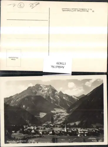 175439,Mayrhofen Totale im Zillertal