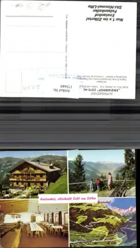 175449,Zell im Zillertal Alpengasthof Enzianhof Innenansicht Mehrbildkarte