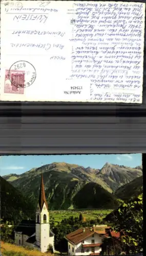 175454,Finkenberg im Tuxer Tal Ortsansicht Kirche m. Blick auf Mayrhofen