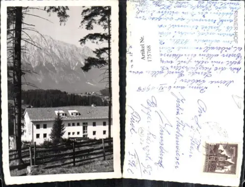 175768,Foto Ak Rinner Hof Rinn i. Tirol