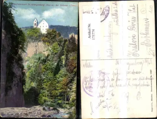 175774,St Georgenberg b. Schwaz pub Purger Co 14207