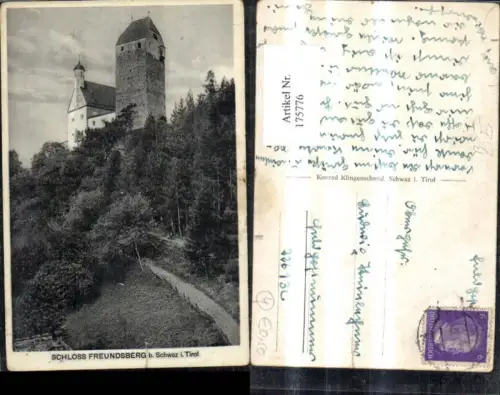 175776,Schloss Freundsberg b. Schwaz i. Tirol