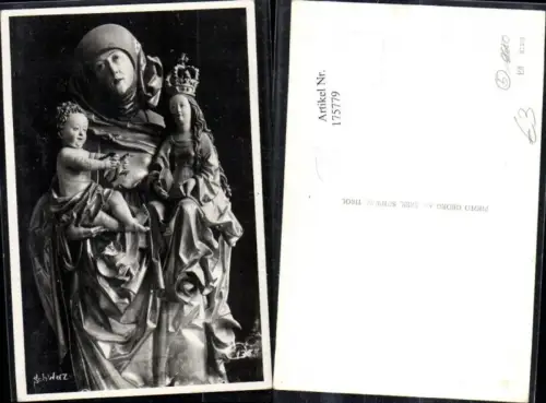 175779,Schwaz Foto Ak Heiligenfigur Statue