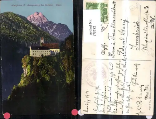 175782,St Georgenberg b. Schwaz pub Purger Co 10746
