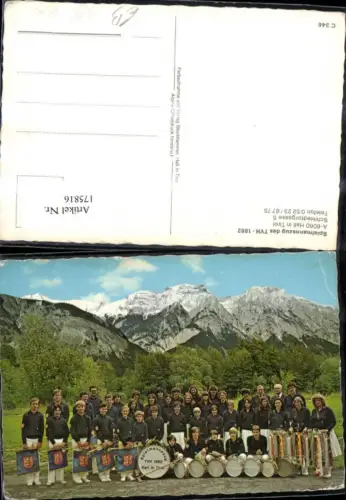 175816,Hall i. Tirol Spielmannszug d. TVH 1862 Gruppenbild