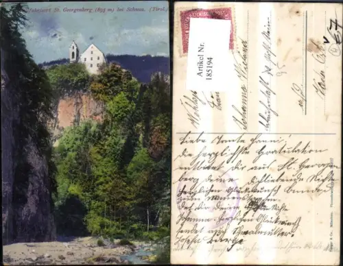 185194,Wallfahrtsort St Georgenberg b. Schwaz pub Purger Co 14207